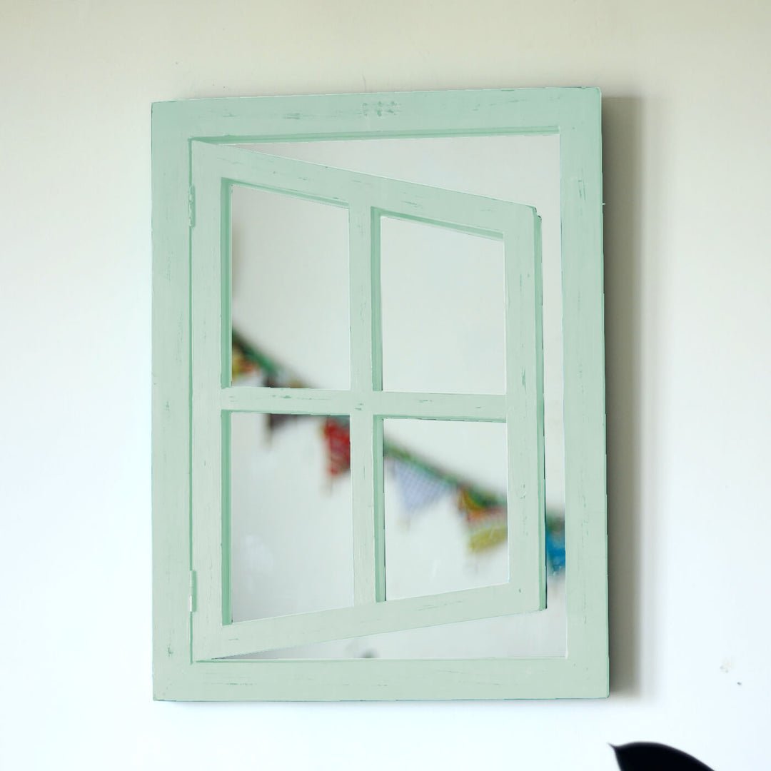 Small Classic Illusion Window Mirror