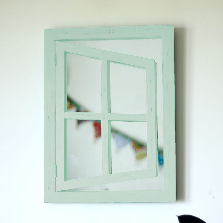 Small Classic Illusion Window Mirror