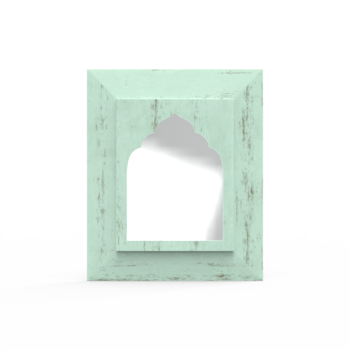 Vintage Small Mughal Styled Mirror