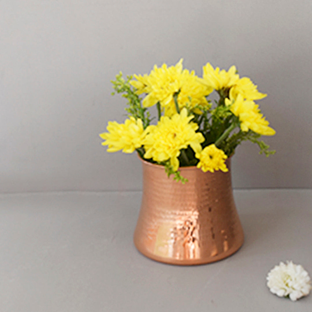 Copper Rosa Vase
