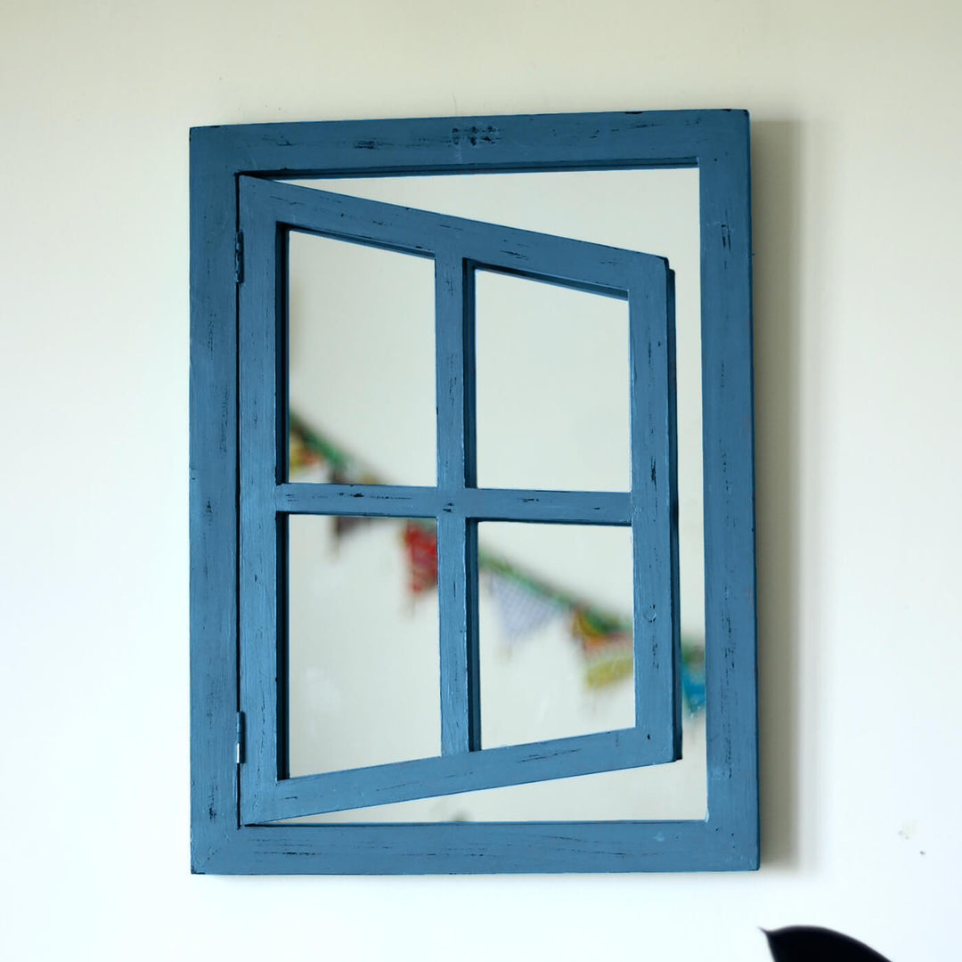 Small Classic Illusion Window Mirror