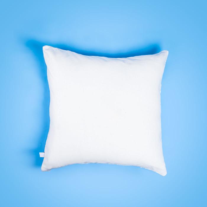Square Cushion Cover (Single) - Natural Abstract Floral