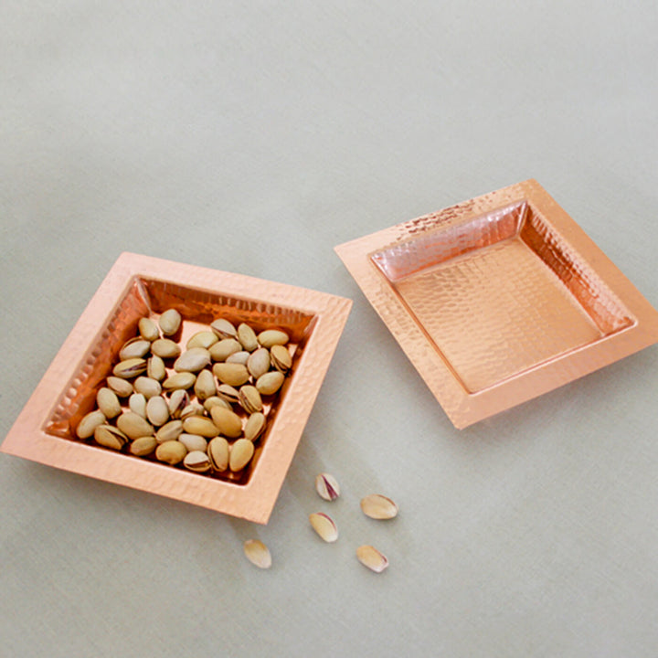 Copper Square Platter