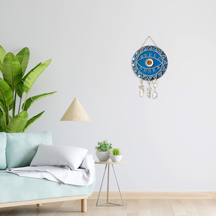 Mini Evil Eye Mirror Art Wall Decor