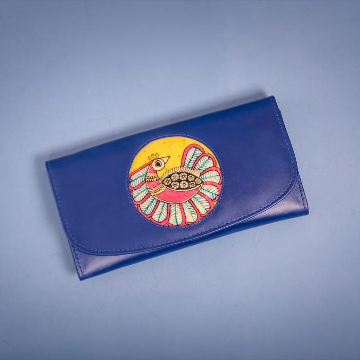 Peacock Maze Classic Flap Wallet