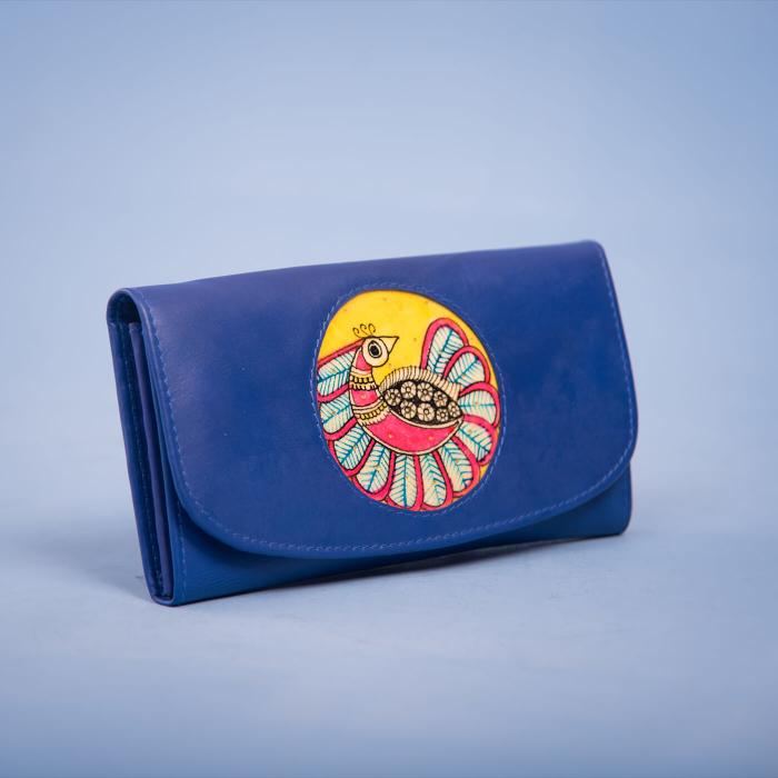 Peacock Maze Classic Flap Wallet