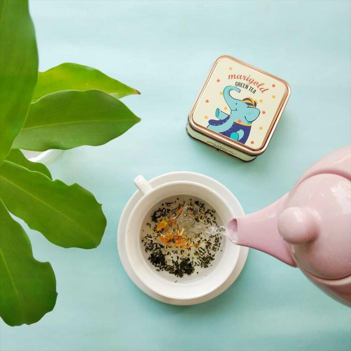 Marigold Green Tea - 100 grams