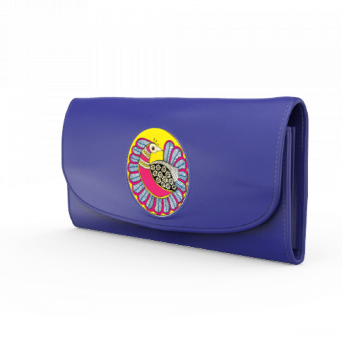 Peacock Maze Classic Flap Wallet