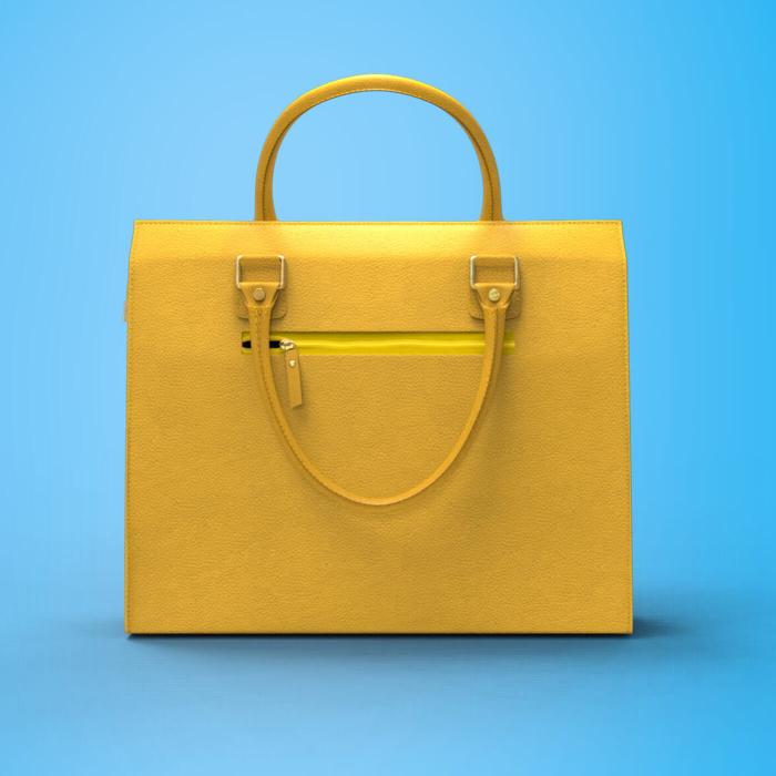 Trendy Minimal Laptop Tote