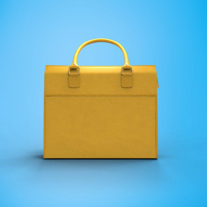 Trendy Minimal Laptop Tote