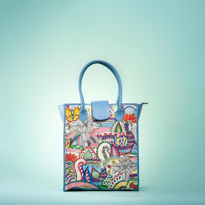 Jungle Doodle Overnight Tote