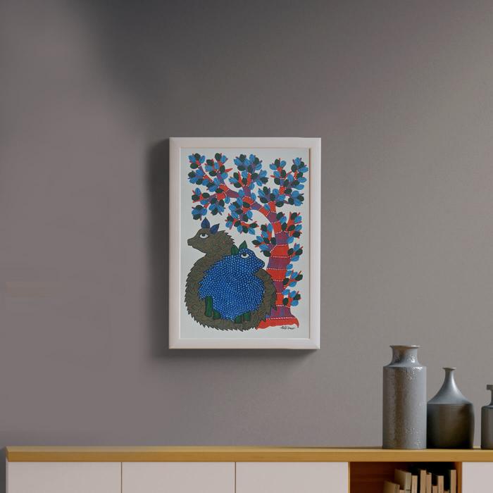 Vitap - Gond Painting 31 - Zwende