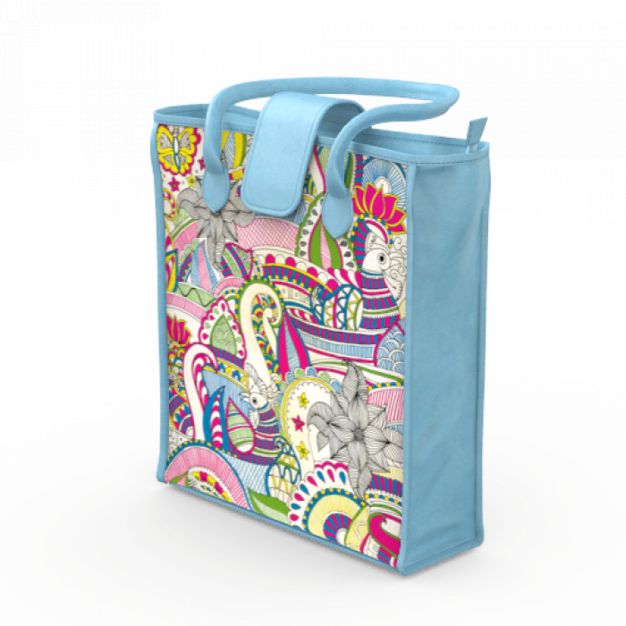 Jungle Doodle Overnight Tote