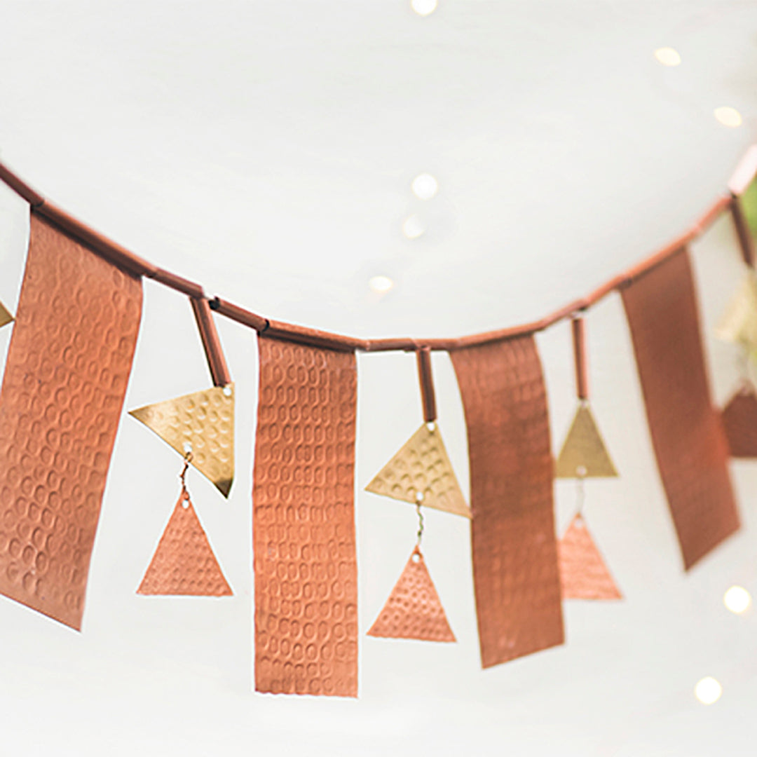 Geometric Copper Bunting