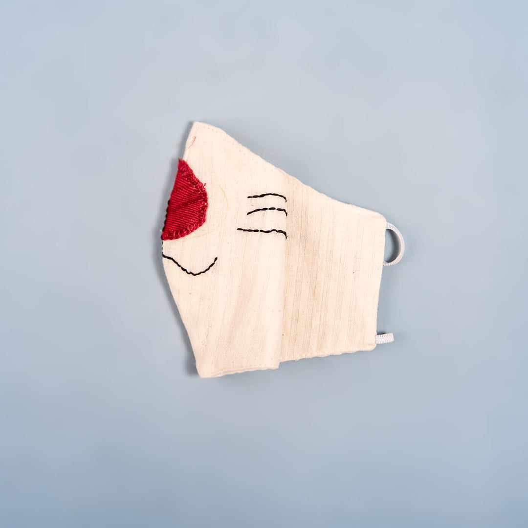 Applique Mask For Kids - Kitty