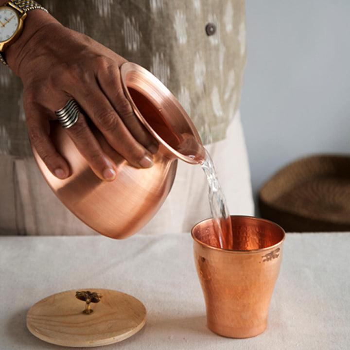 Copper Tulsibaug Lota - Small