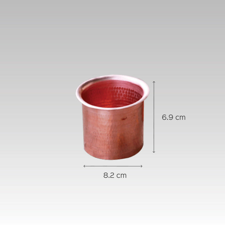 Linear Copper Tumblers - Set of 2