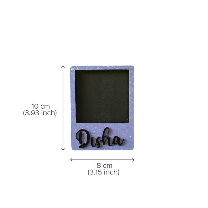 Handcrafted Personalized Polaroid Photo Frame Fridge Magnet