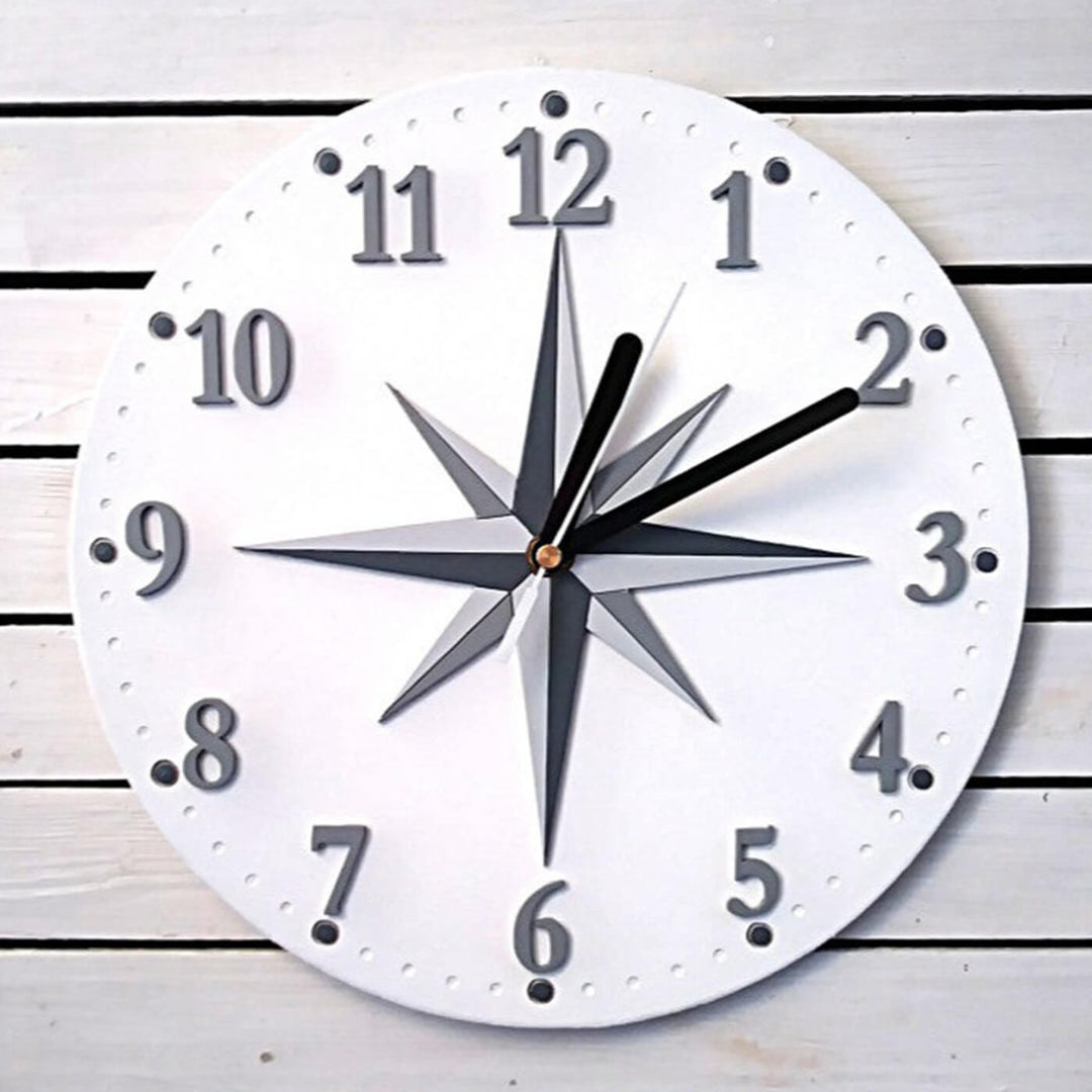 Star Themed Wall Clock for Kids