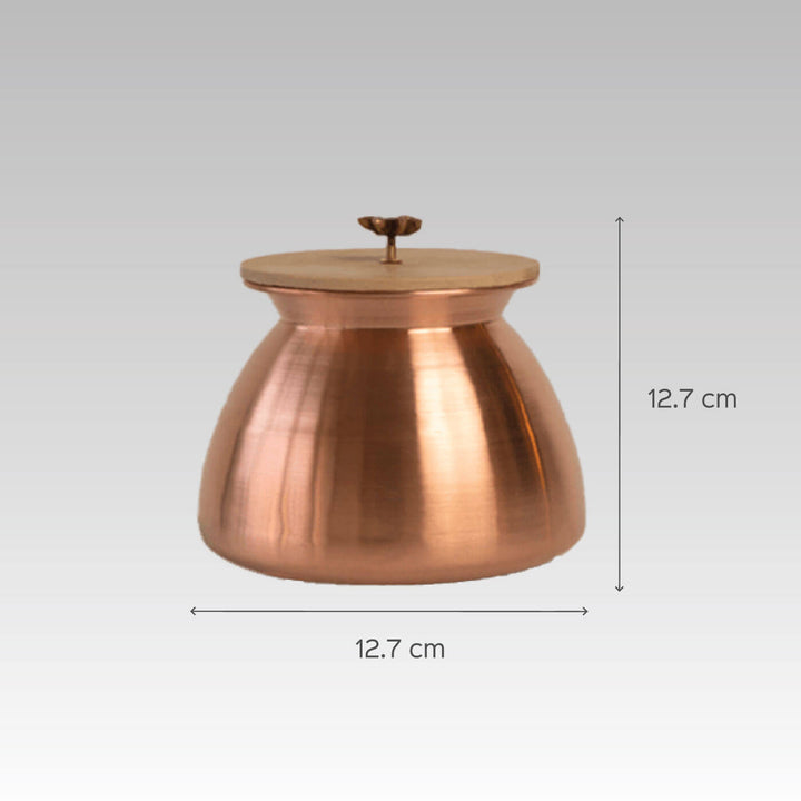 Copper Tulsibaug Lota - Small