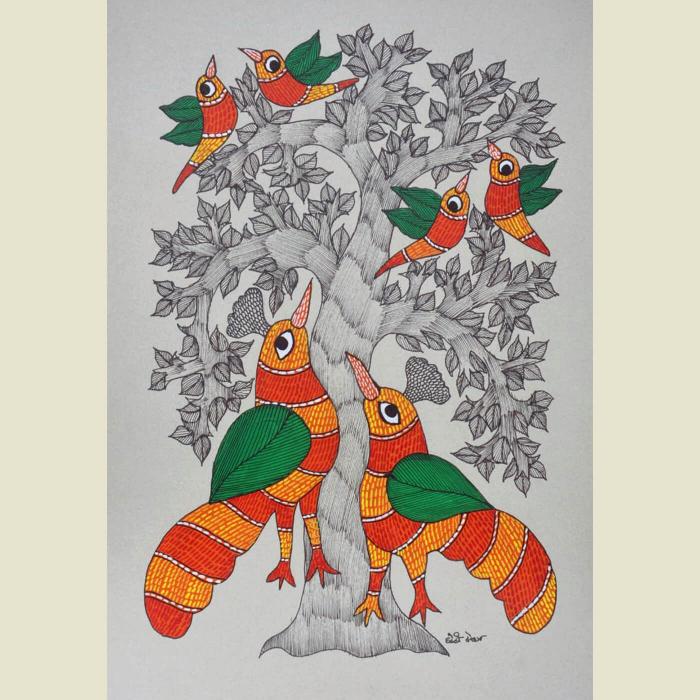 Khag - Gond Painting 12