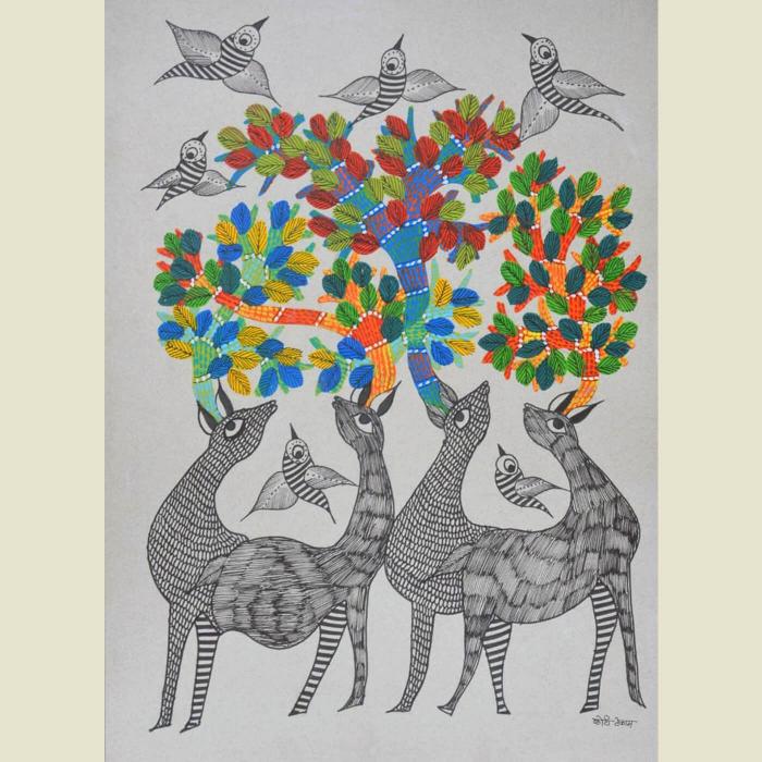 Mrag - Gond Painting 9