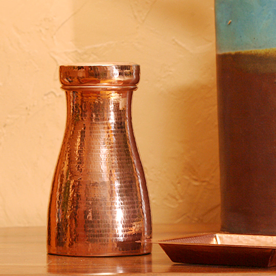 Bedside Copper Carafe