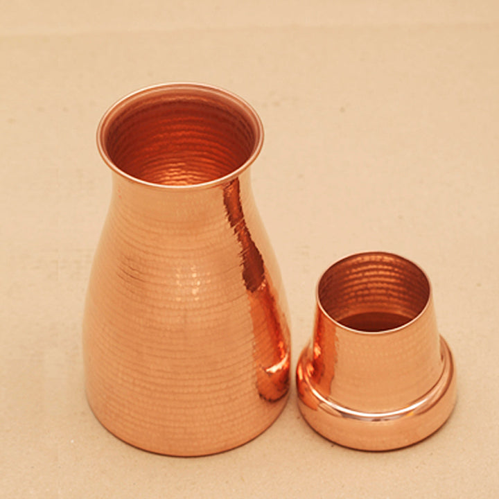 Bedside Copper Carafe