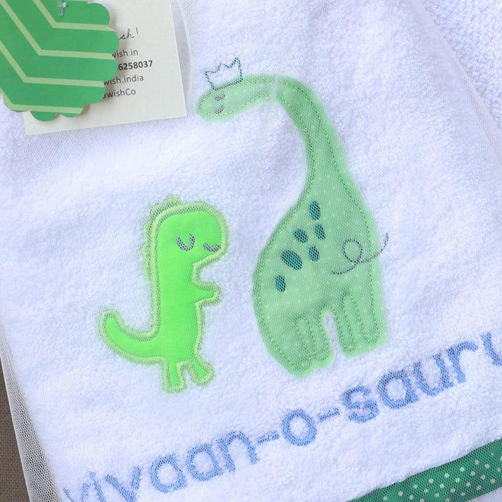 Small Bath Towels Set - Dino and Me