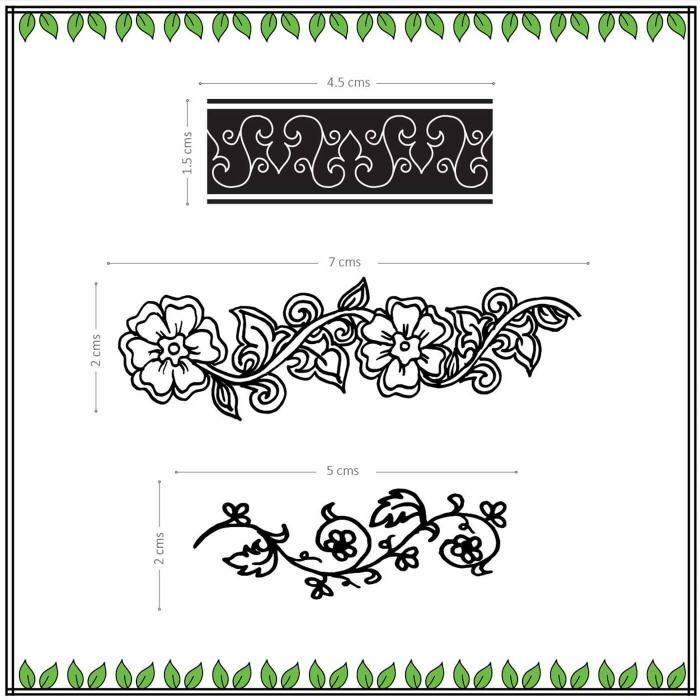 Impressions Of Hampi Clear Stamps - Set Of 3