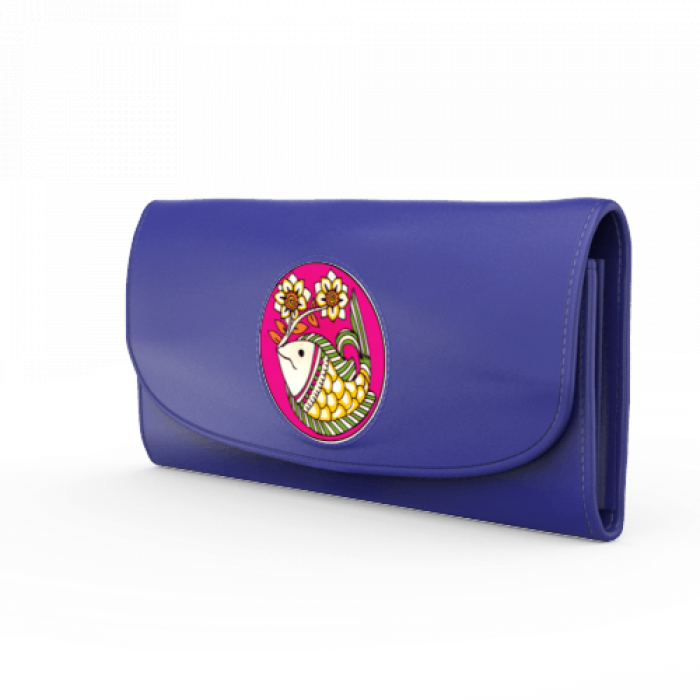 Genuine Leather Classic Flap Wallet