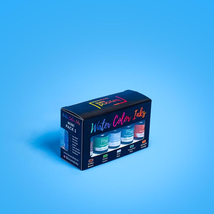 Pack #2 Watercolour Inks - Set of 10