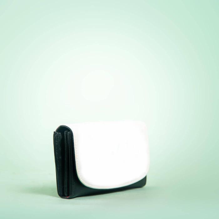 Ready To Paint Sling in Black Faux Leather - Zwende