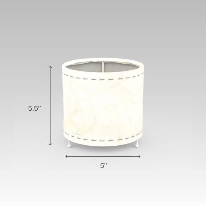 Hand Painted Parchment Leather Tholu Bommalata Table Lamp | 14 inches