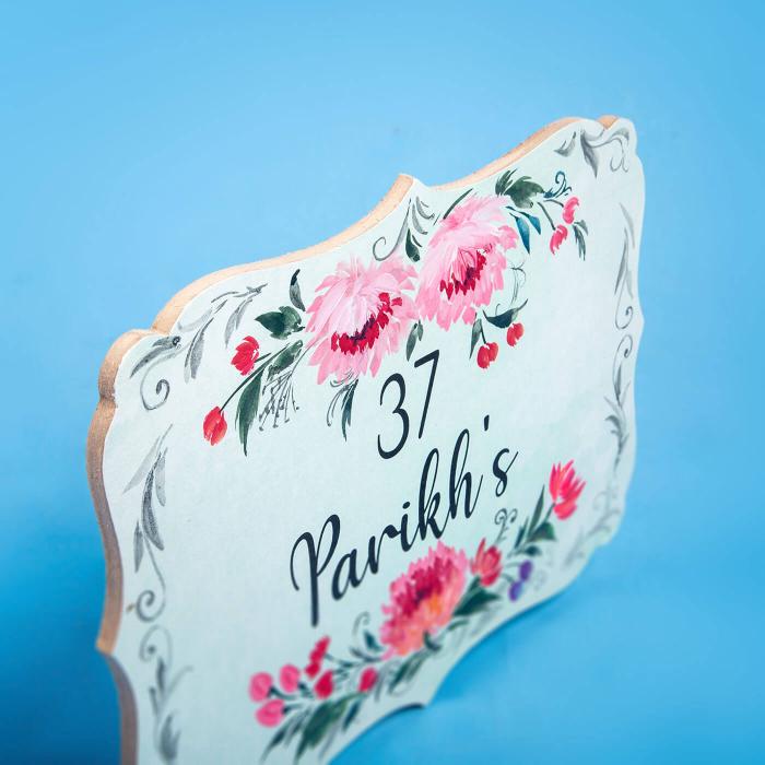 Victorian Rectangle Hand-painted Nameboard