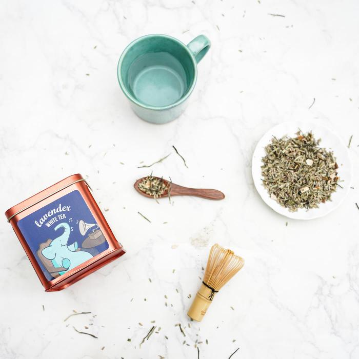 Lavender White Tea - 100 grams