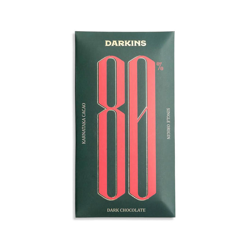 Vegan & Gluten Free | 80%Dark Chocolate From Karnataka