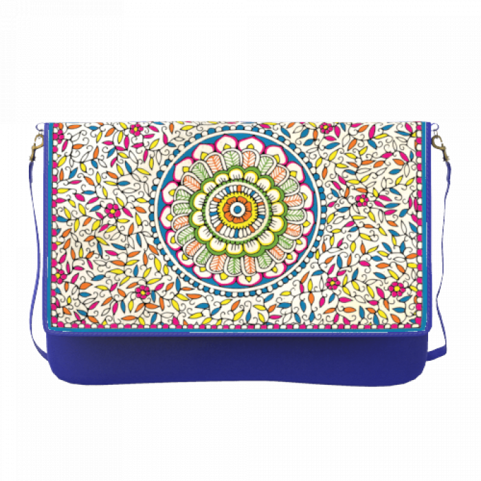 Ocean Flower Everyday Sling Clutch