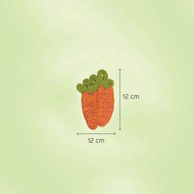Jute Carrot Coaster | Set of 6