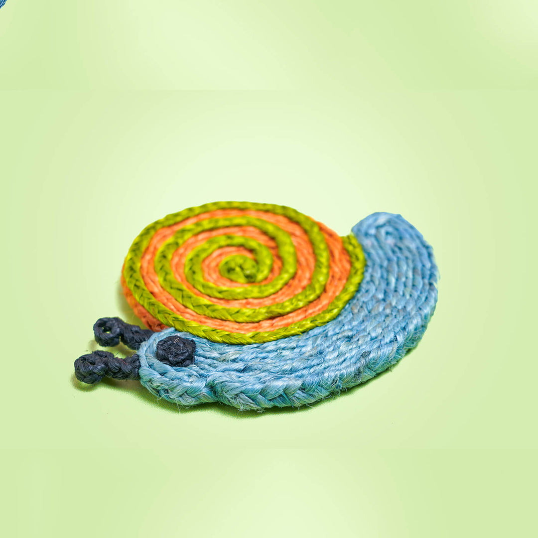 Jute Snail Coaster | Set of 6