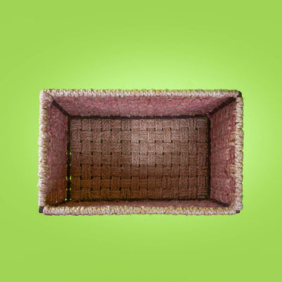 Handwoven Jute Storage Box