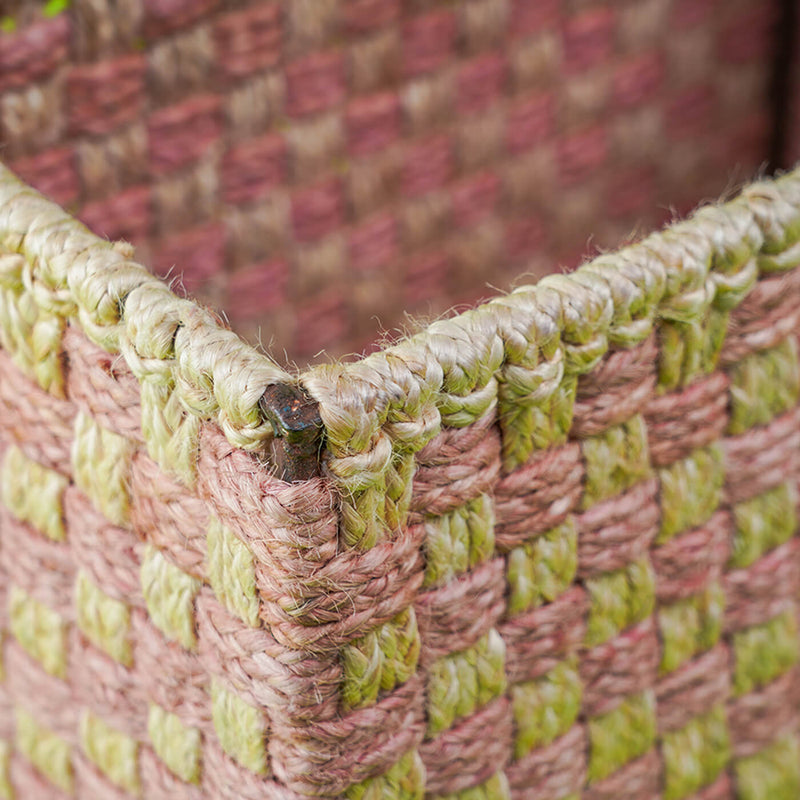 Handwoven Jute Storage Box