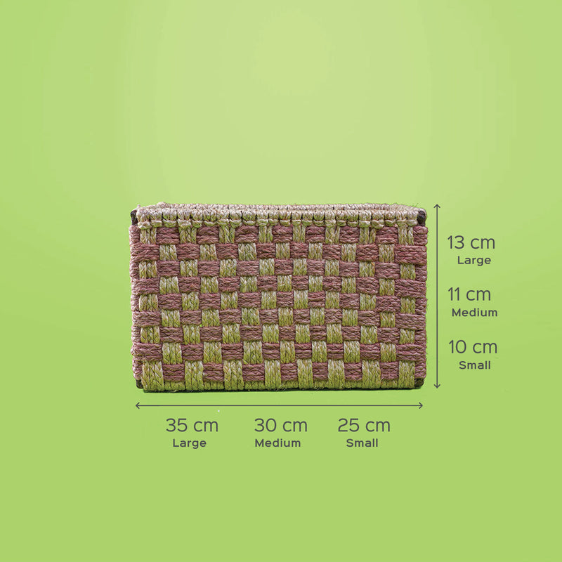 Handwoven Jute Storage Box