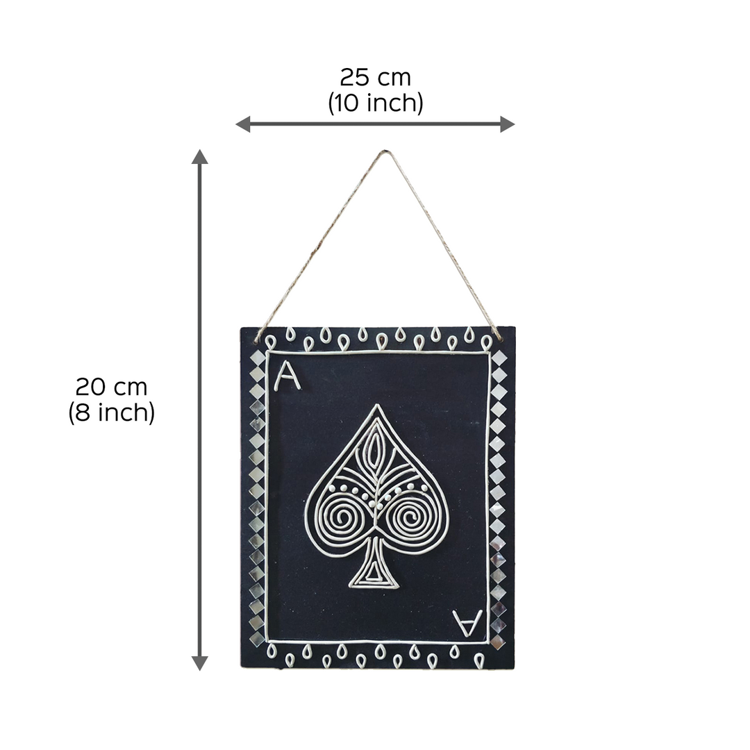 Ace of Spades Lippan Wall Decor