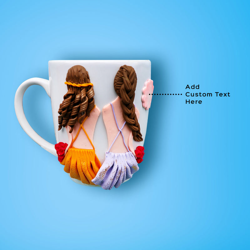 Personalised Soul Sisters Ceramic and Clay Mug