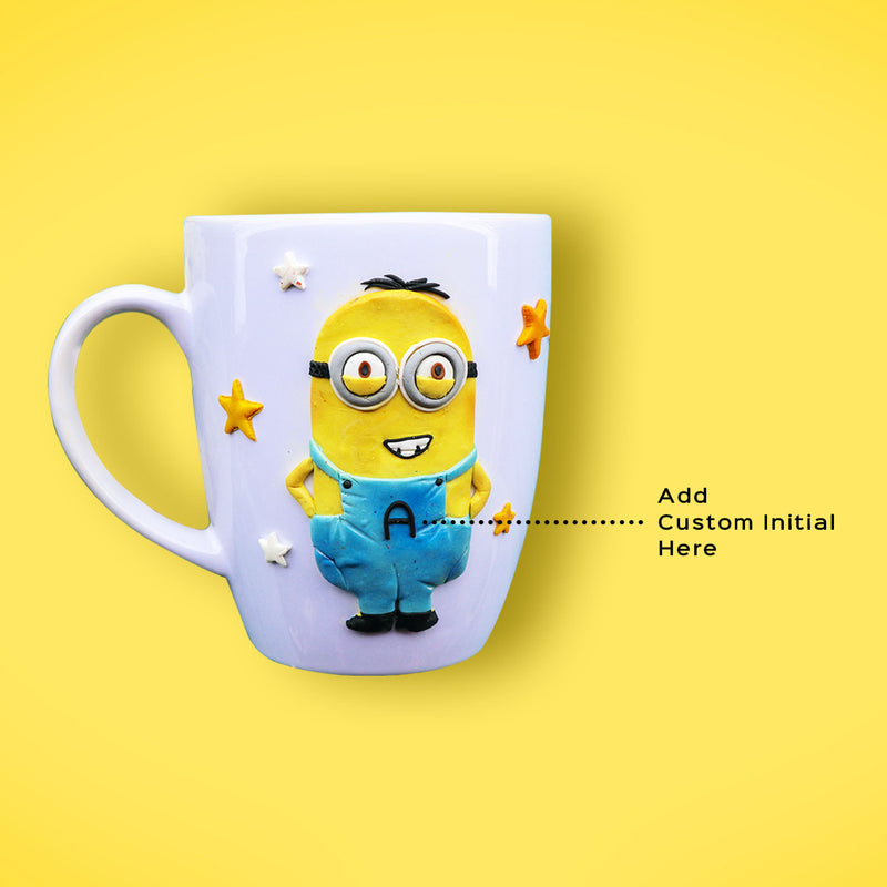Personalised Minion Ceramic and Clay Mug - Boy