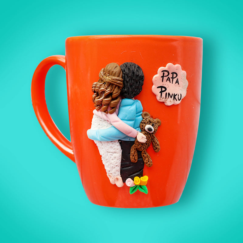 Best Father-Daughter Duo Personalised Ceramic and Clay Mug