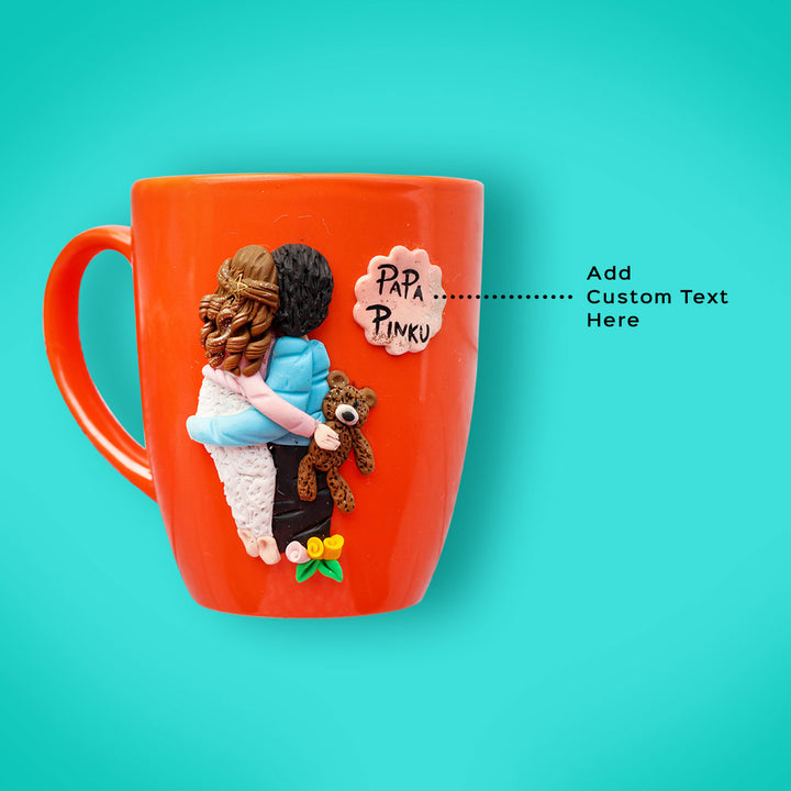 Best Father-Daughter Duo Personalised Ceramic and Clay Mug