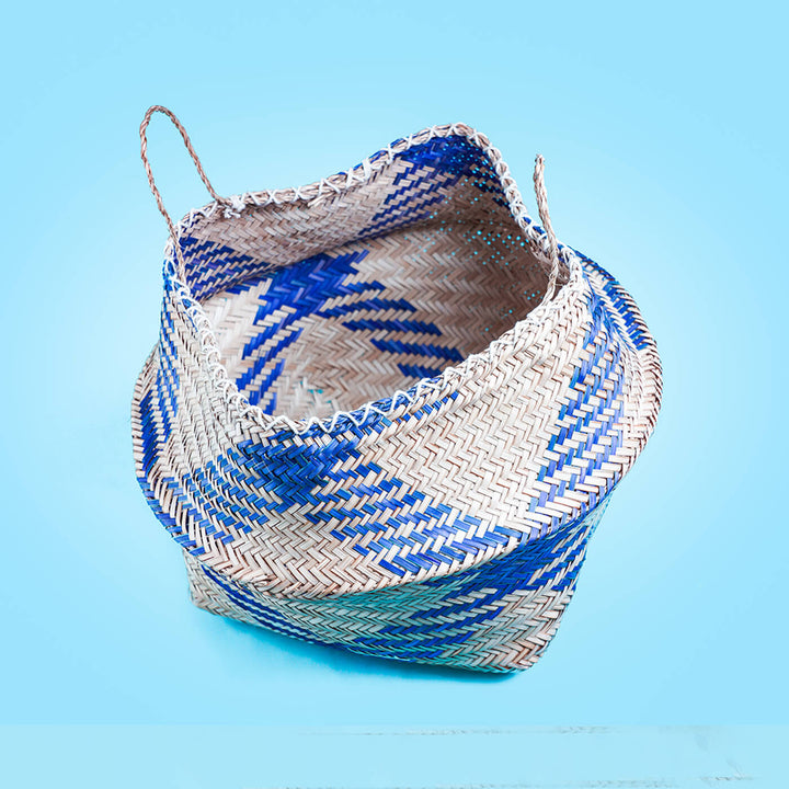 Handwoven SitalPati Belly Basket