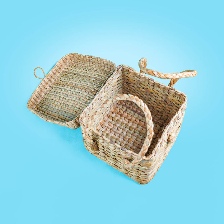 Handwoven Kauna Tabletop Organizer - Small